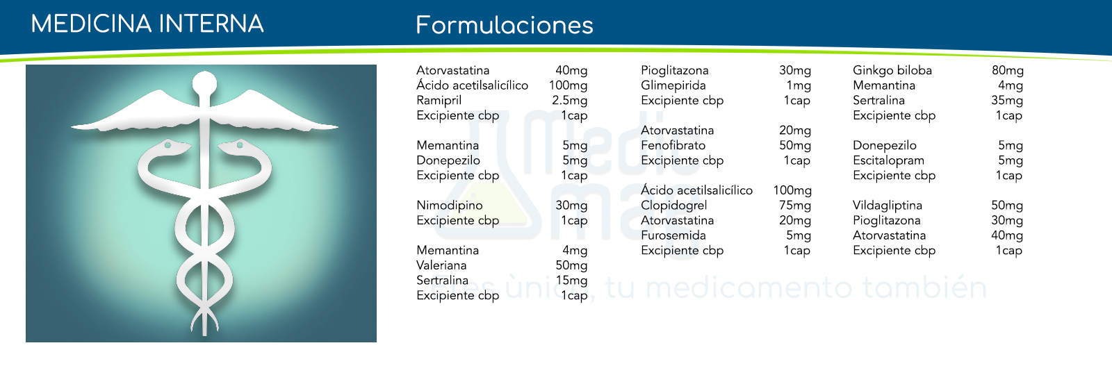 Especialidades MedicMag